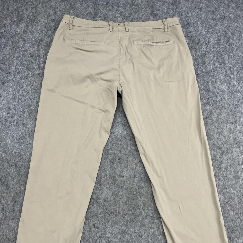 Birddogs Pants Mens 38x32 Beige Chino Stretch Golf Work Travel Office FITS38x30 - Picture 7 of 15